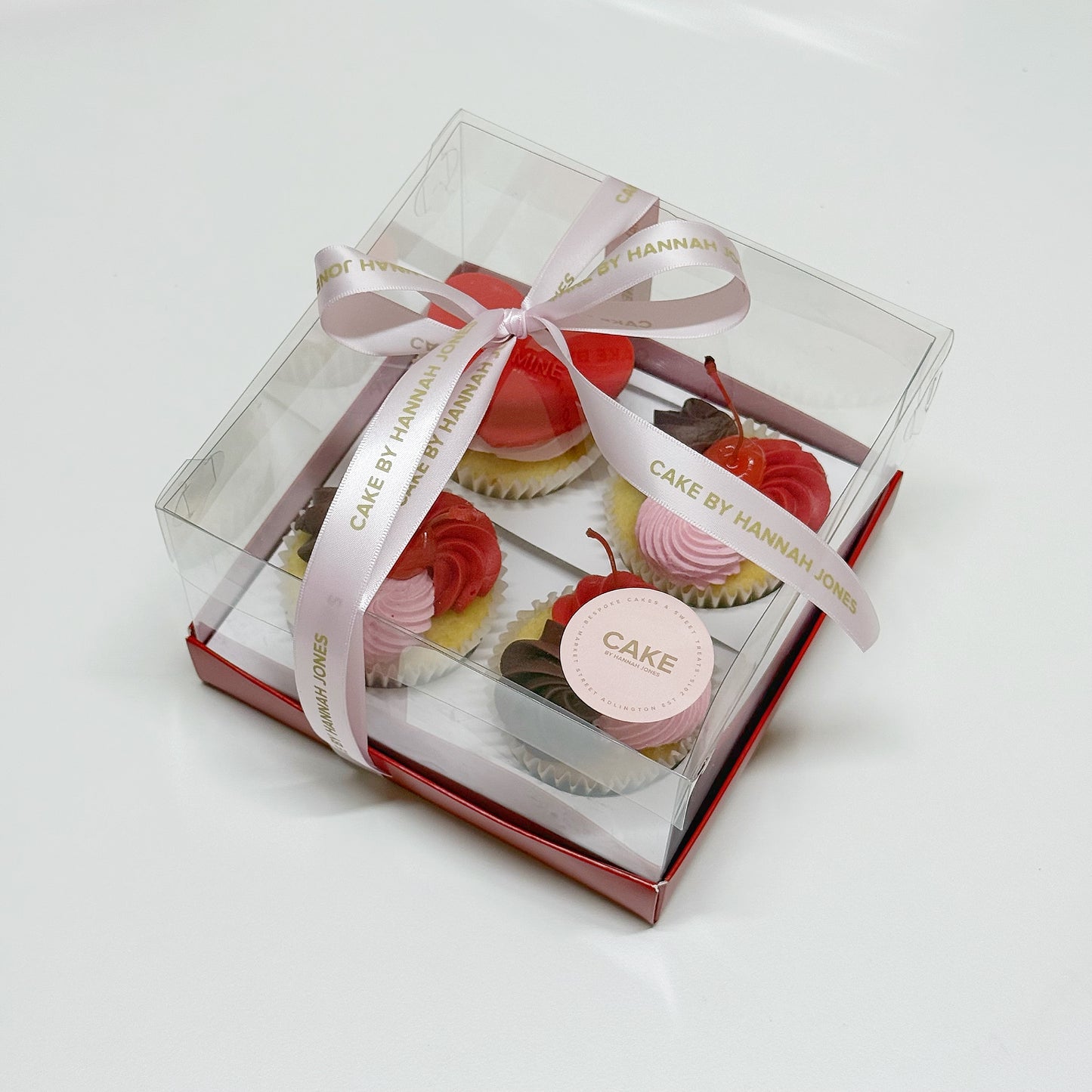 Cherry Cupcake Large Gift Box | Valentines at CAKE