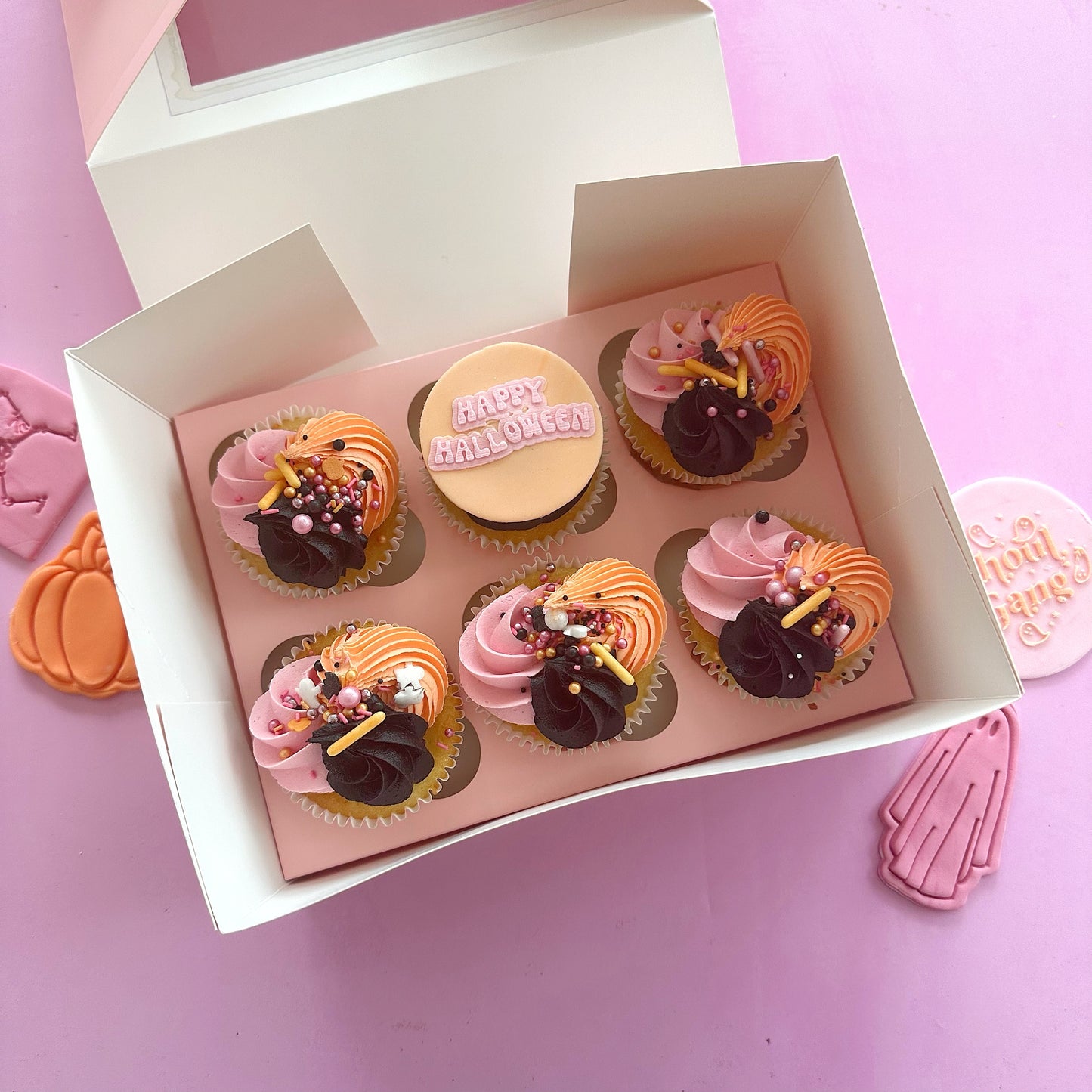 Halloween Large Cupcake Box
