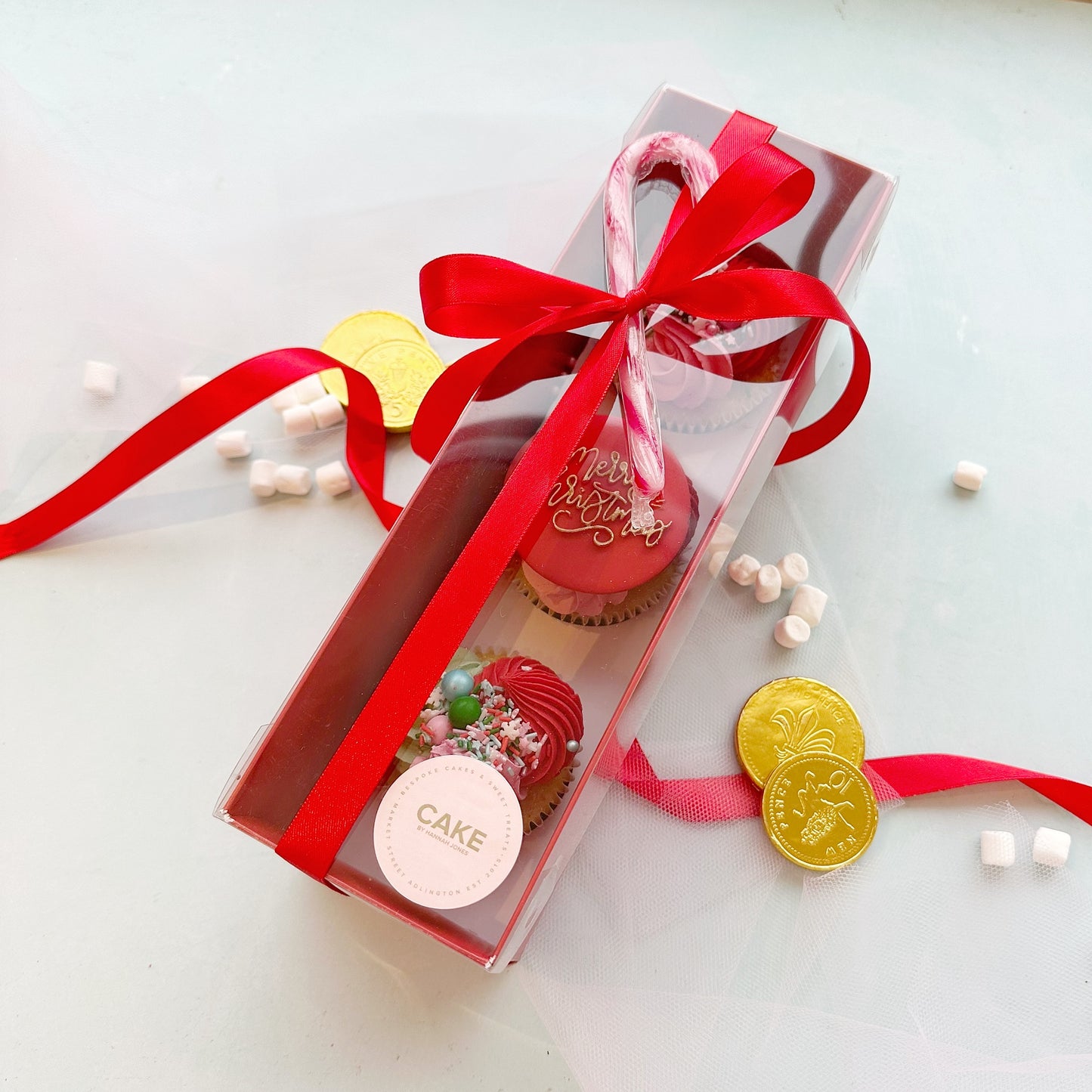 Christmas Cupcake Trio