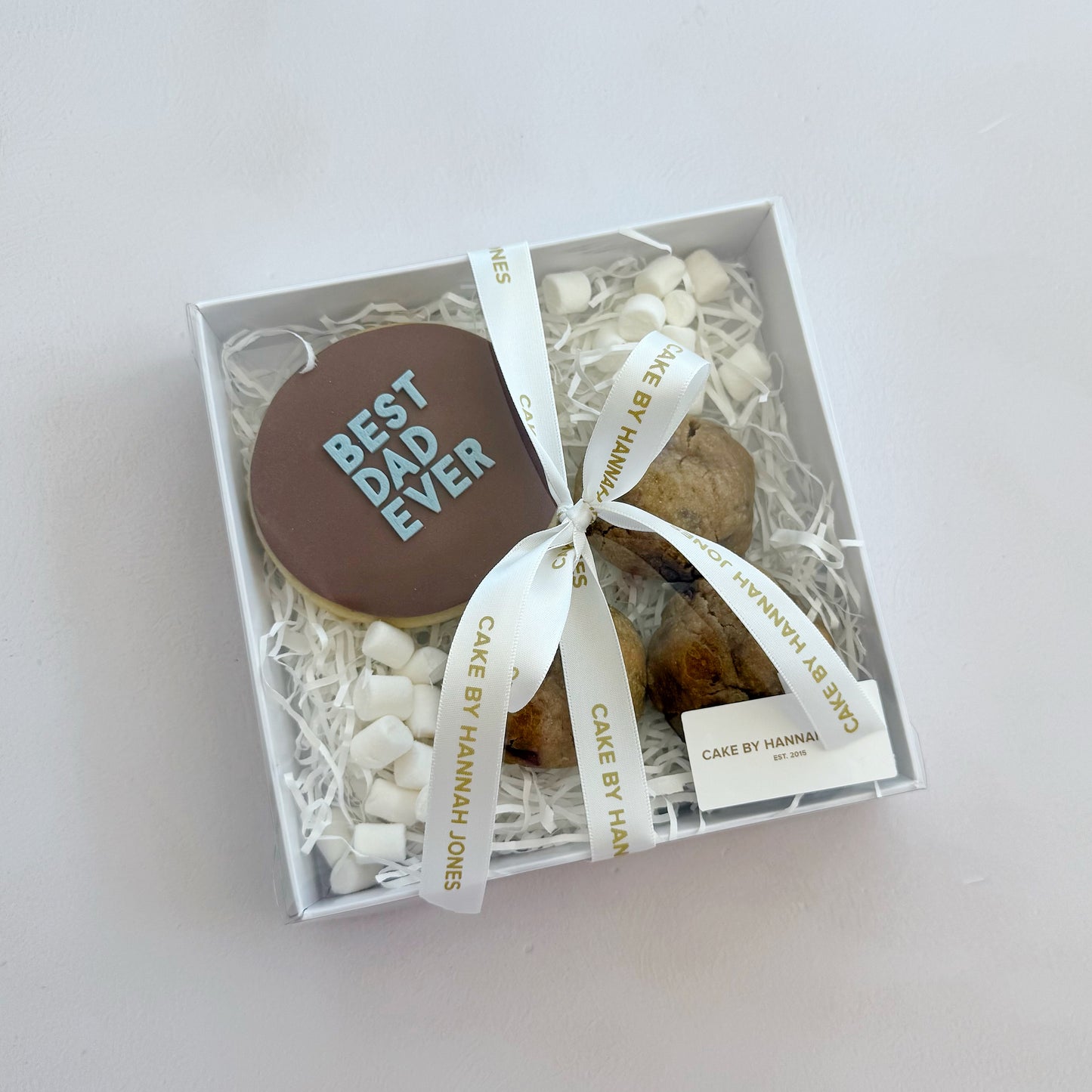 'Best Dad' Cookie Gift Box | Fathers Day at CAKE - POSTAL AVAILABLE