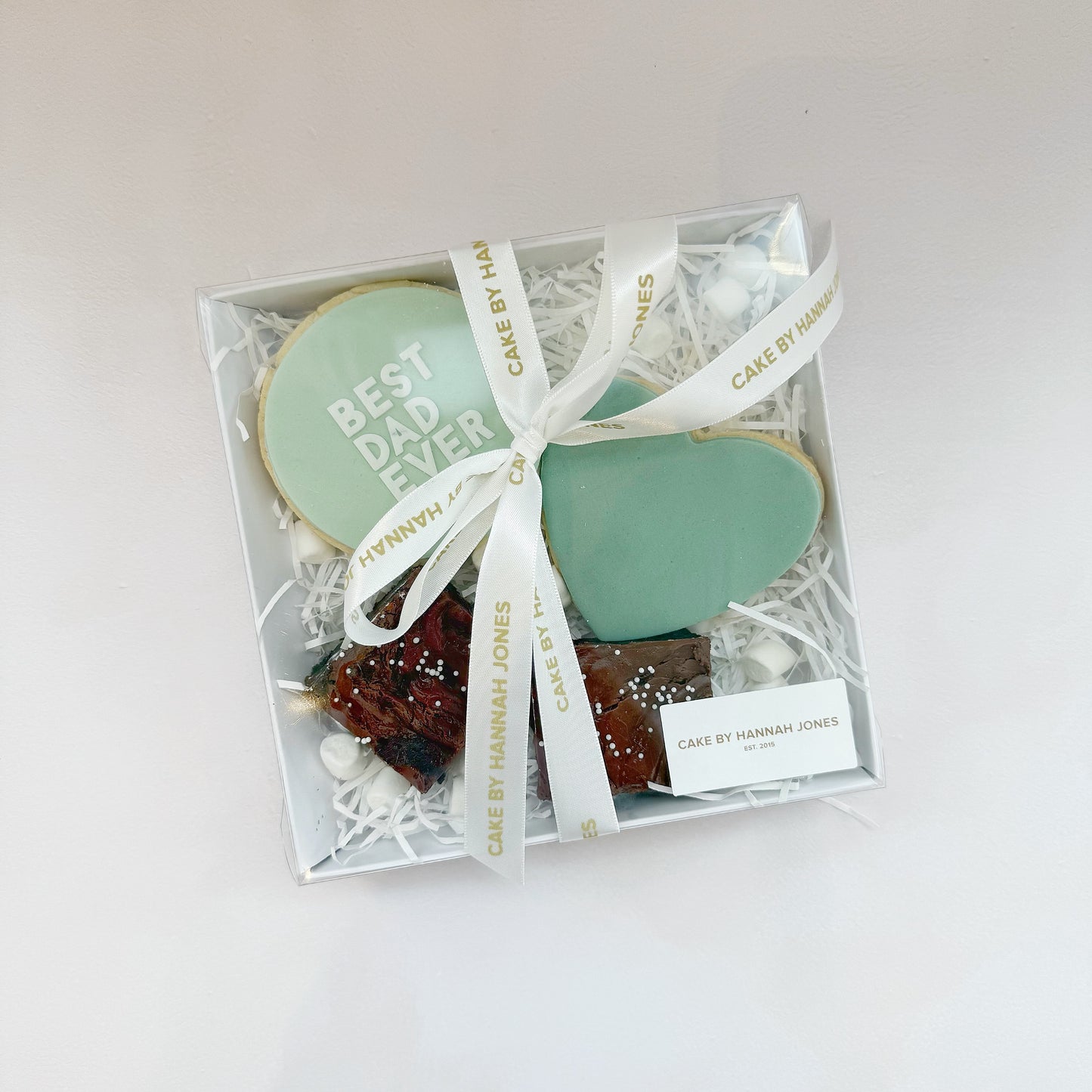 'Best Dad Ever' Cookies & Brownie Gift Box | Fathers Day at CAKE - POSTAL AVAILABLE