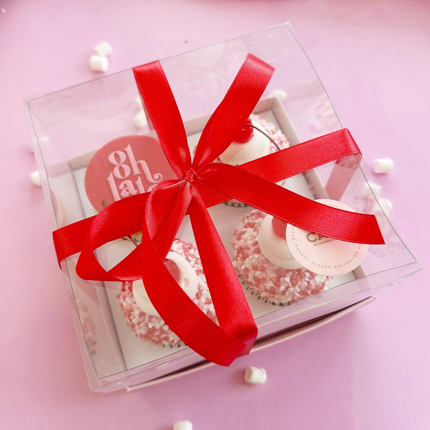 Cherry Cupcake Large Gift Box | Valentines at CAKE