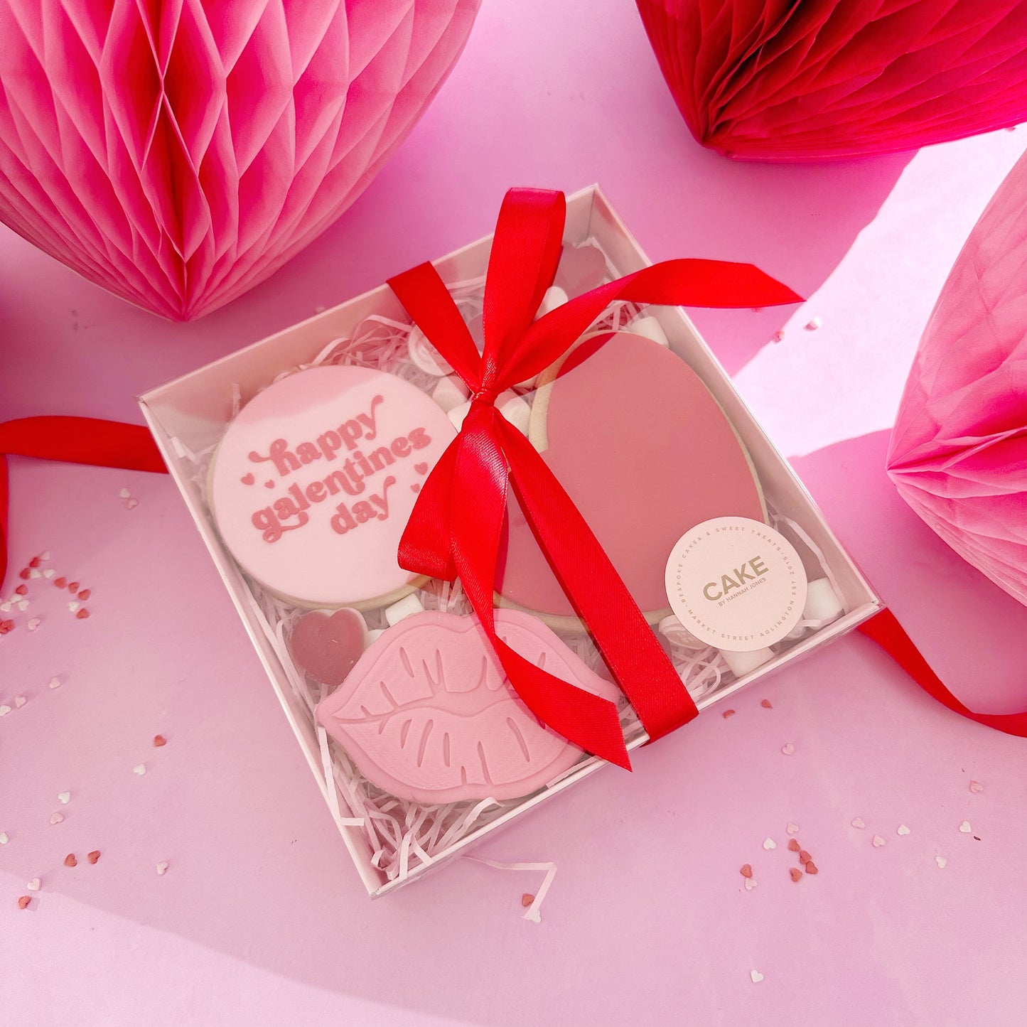 Galentines Sugar Cookie Box - POSTAL AVAILABLE