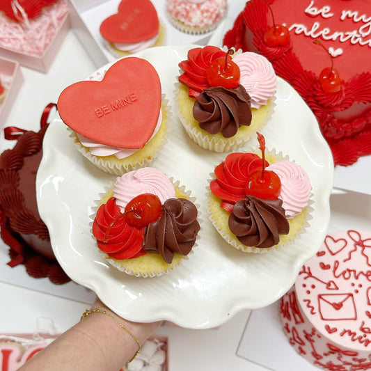 Cherry Cupcake Large Gift Box | Valentines at CAKE