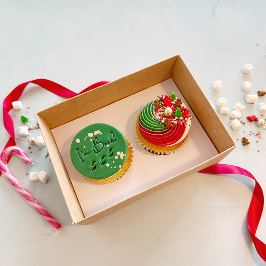 Elf Cupcake Gift Box