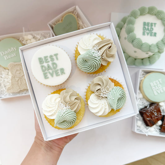 'Best Dad Ever' Cupcake Gift Box | Fathers Day at CAKE
