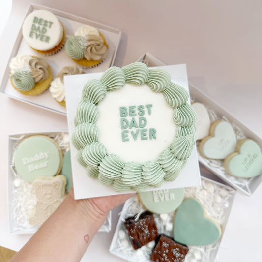 'Best Dad Ever' Mini Cake | Fathers Day at CAKE