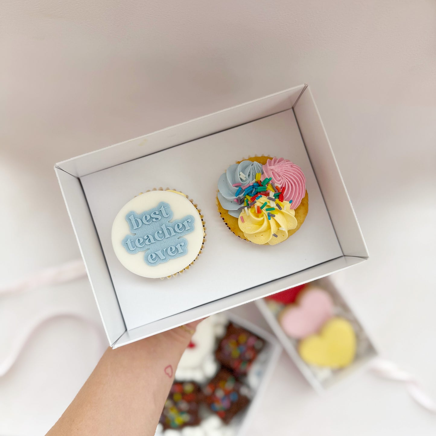 Teacher Cupcake Duo | CAKE by Hannah Jones