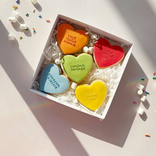 Teacher Sugar Cookie Gift Box | CAKE by Hannah Jones