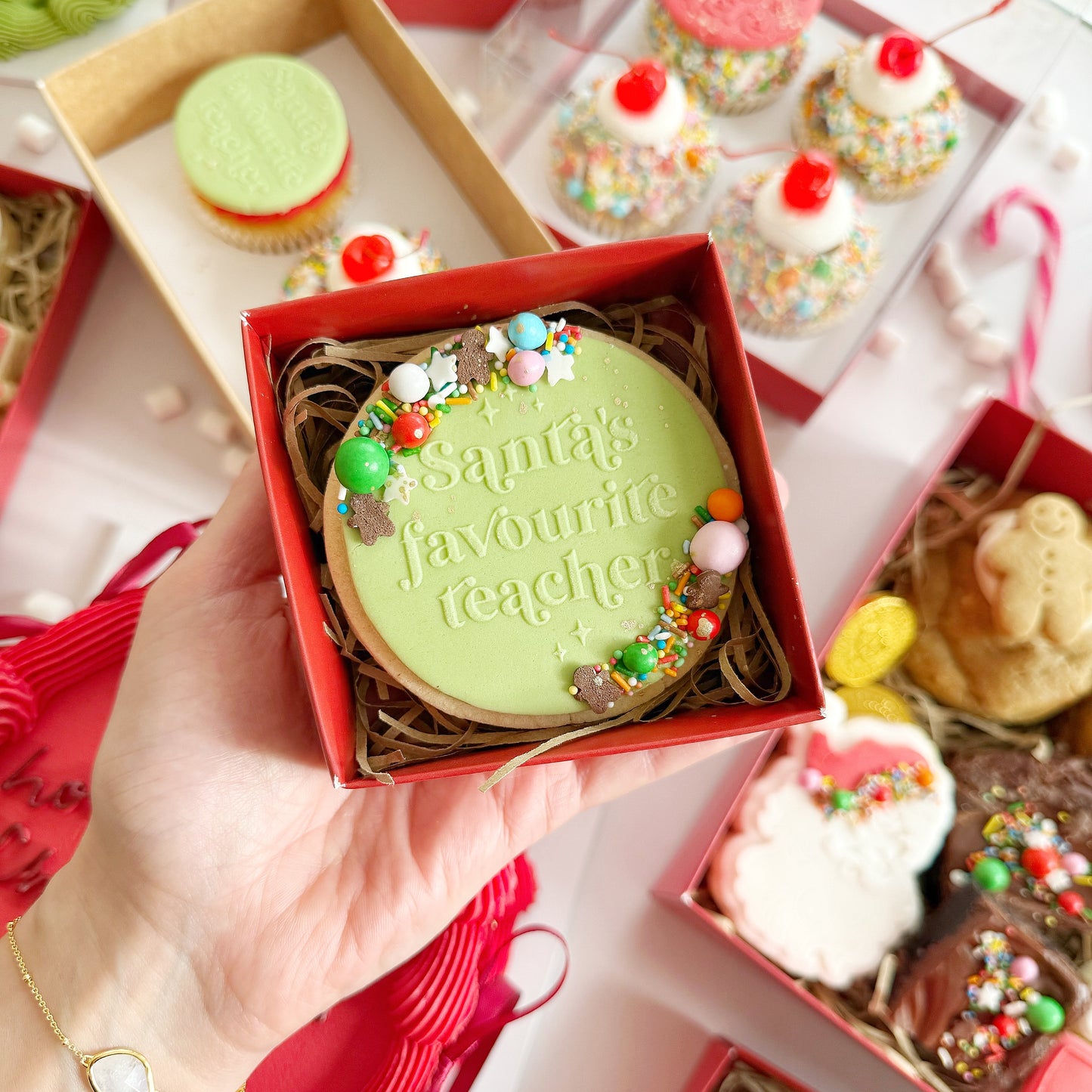 Teacher Cookie Gift | CAKE Christmas